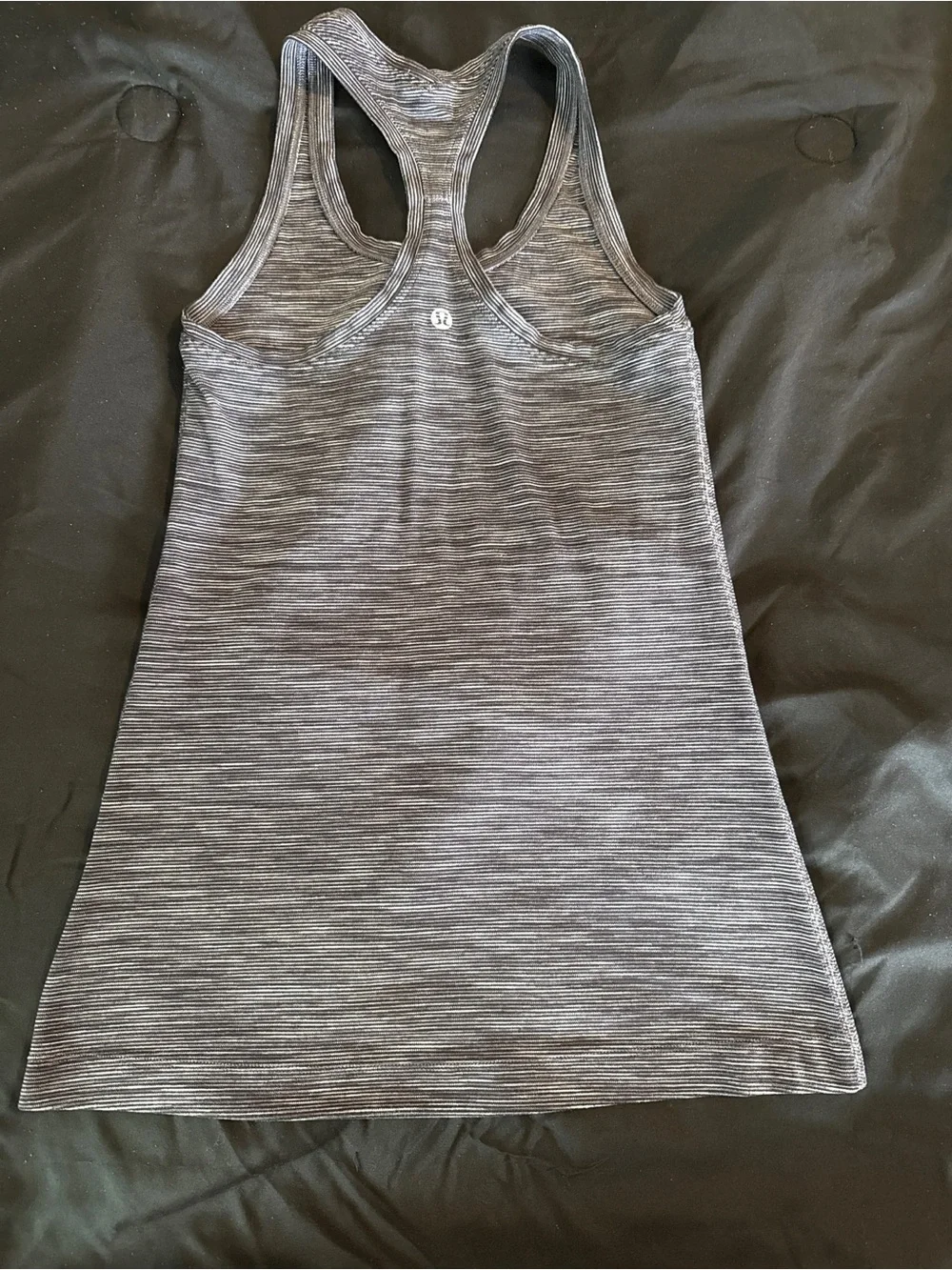 lululemon athletica Heathered Gray Racerback Tank